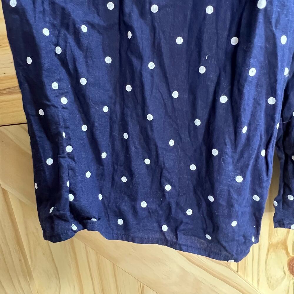 Old Navy Women's S Navy Polka Dot Wide Leg Jumpsuit - Picture 9 of 9